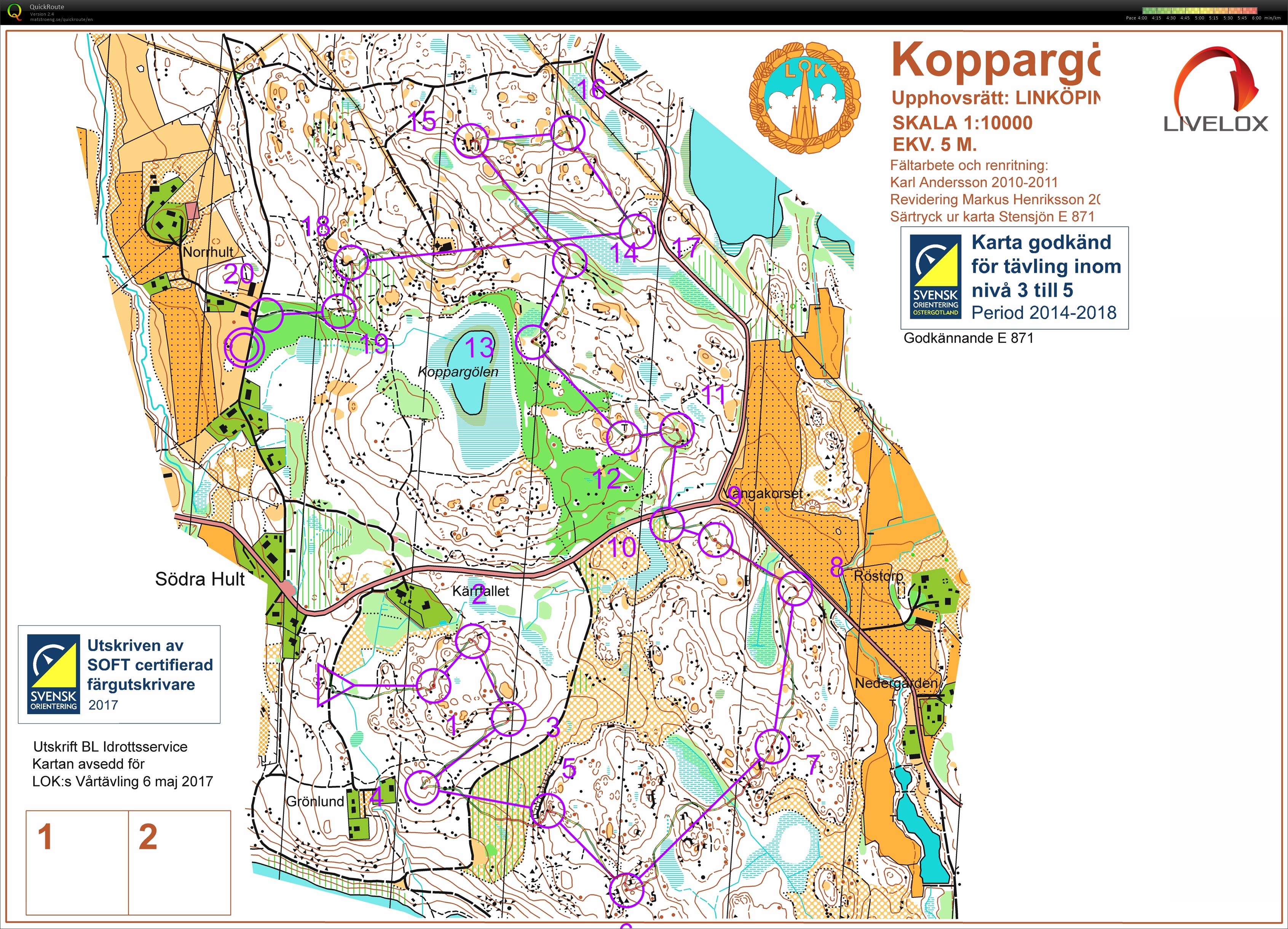 Vårspringet vidējā (06/05/2017)